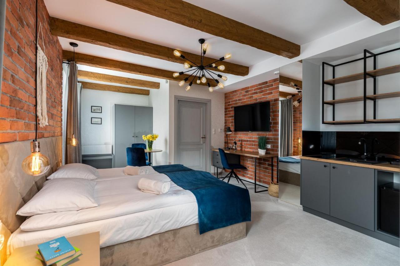 Zamkowe Apartamenty Sandoměř Exteriér fotografie