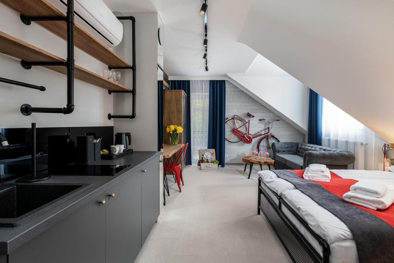 Zamkowe Apartamenty Sandoměř Exteriér fotografie