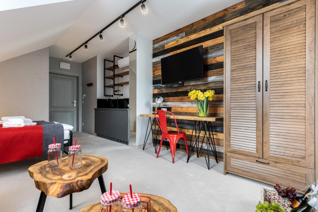 Zamkowe Apartamenty Sandoměř Exteriér fotografie