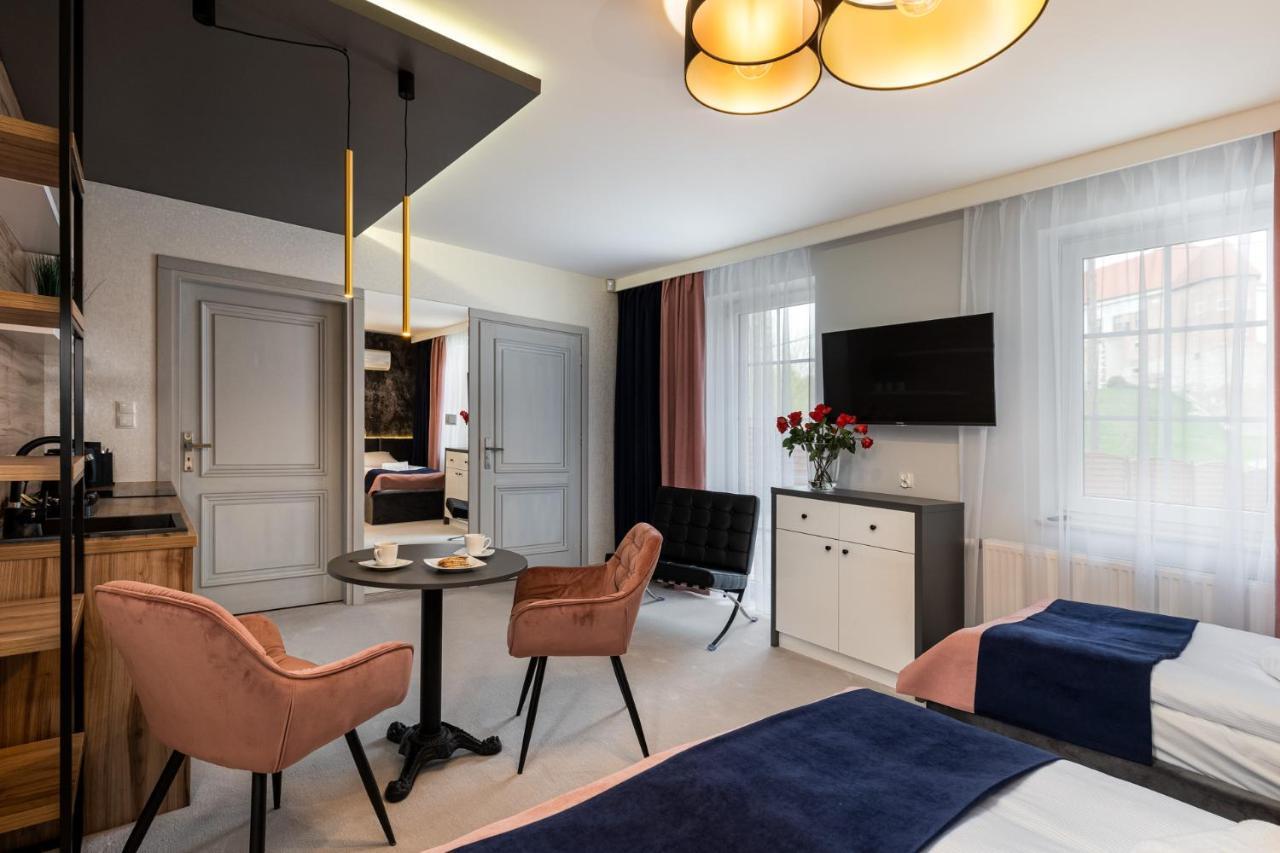 Zamkowe Apartamenty Sandoměř Exteriér fotografie